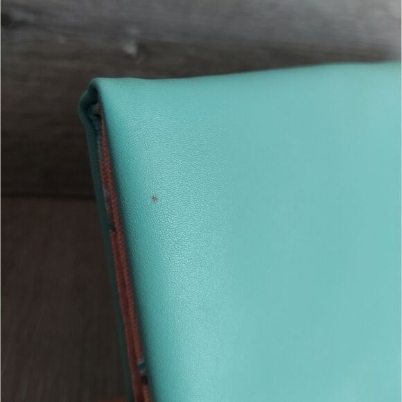 Rachel Pally Paradise Reversible Faux Leather & Canvas Zippered Clutch - Picture 4 of 13